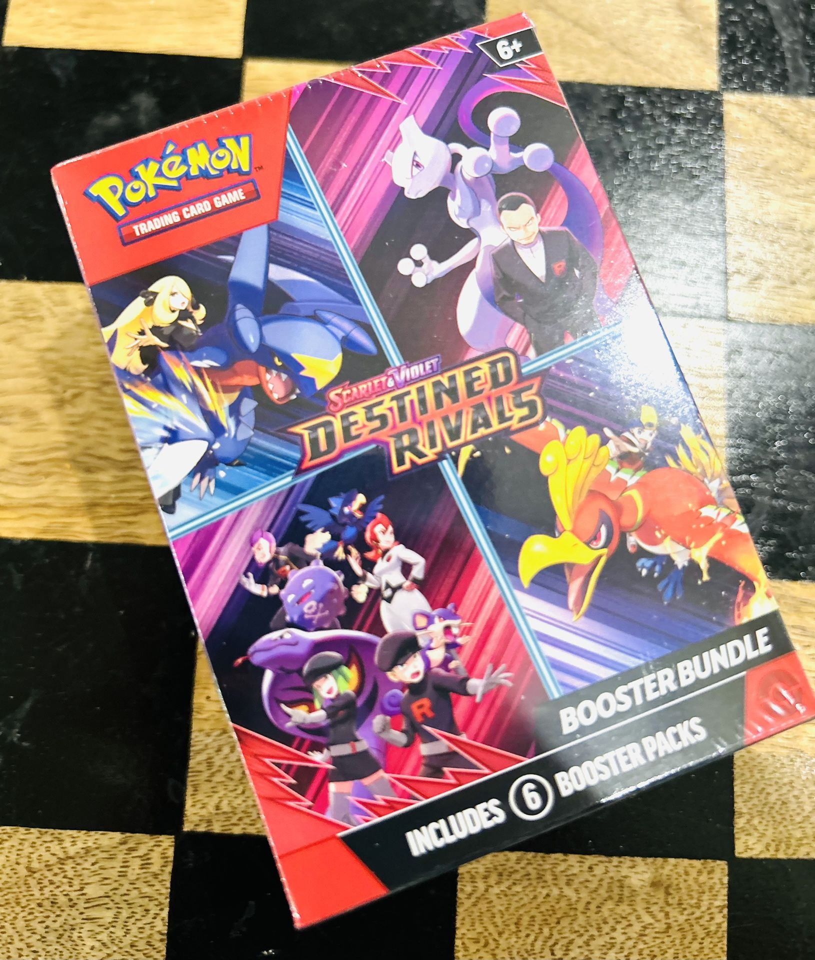 pokémon scarlet violet s10.5 booster bundle box trading cards Pokemon TCG 美版Scarlet & Violet SV4.5「Paldean Fates」Booster Bundle –  皇巢卡店Beehive Trading Card Shop main image 1