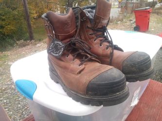 Timberland  Steel Toes  Boots With Zipper.!