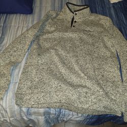 Eddie Bauer Gray Sweater Mens Large