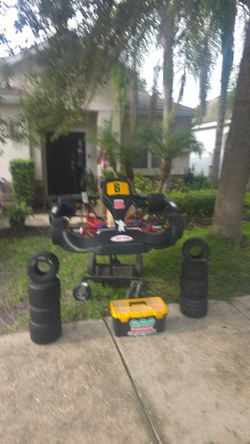 Racing gokart chassis