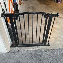 Black Steel Fence