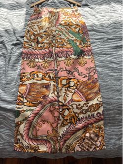 Silk moschino pants size M
