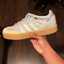 Adidas originals Women's SAMBAE Sneakers Halo Blue GUM suede