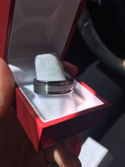Brand new tungsten ring
