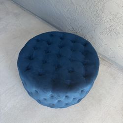 Velvet Tufted Ottoman seat