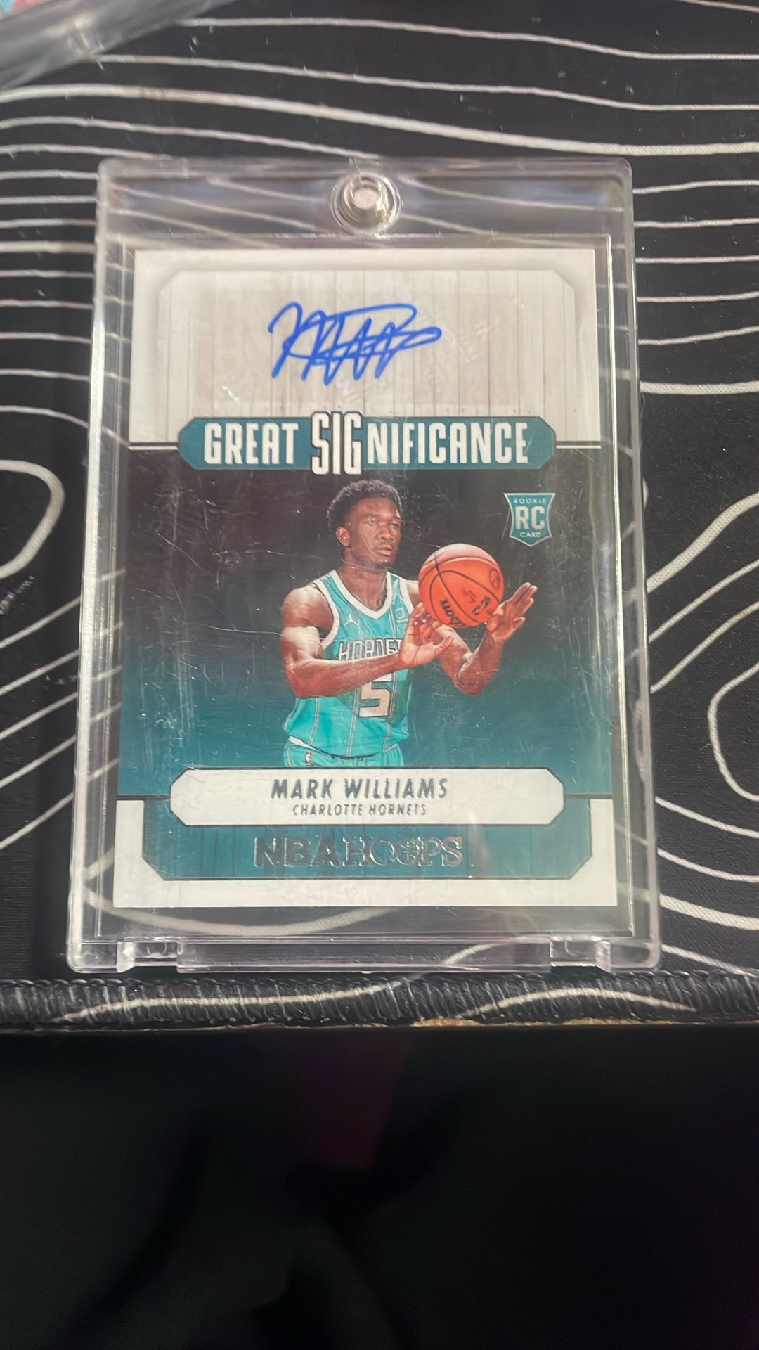 Mark Williams Rookie Card And Signed