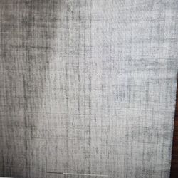 9 X 12 Blue Wool POLE AND Branch Rug