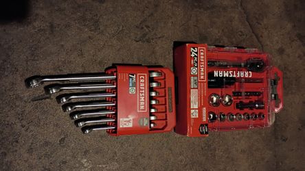 Craftsman Wrench Set and Socket Set Bundle