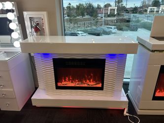 Brand New Elegant Fireplace Tv Stand 