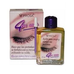 PROSA 4 in one oil for growing and lengthening eyelashes - treatment oil for growing and lengthening eylashes