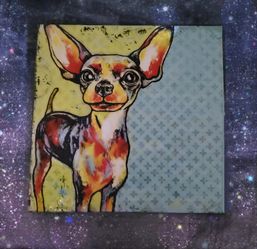 Marmont Hill 'Chihuahua Pop Art' Painting Print