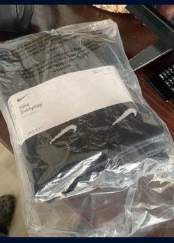 Nike Everyday Training Crew Socks Black 6 Pack