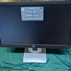 HP Elite 20" Monitor, Adjustable Height, Works Great!