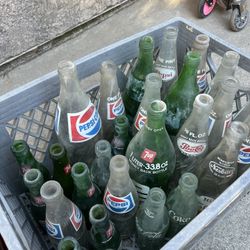 Old Soda Bottles