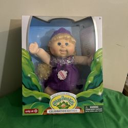 NIB CABBAGE PATCH KIDS 12" DOLL ONLY AT TARGET CELEBRATION EDITION VIOLET WILLA