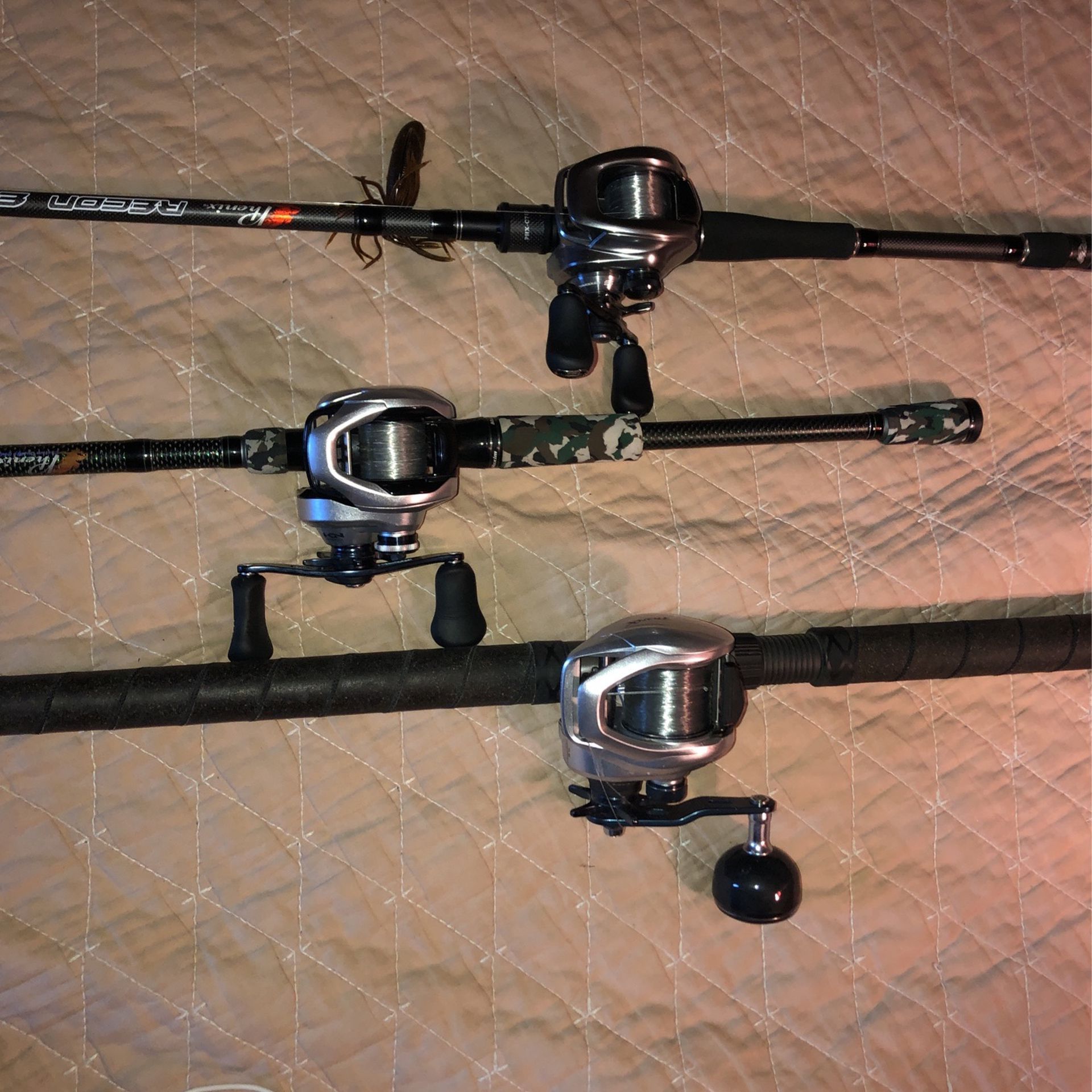 Fishing Rods + Tackle