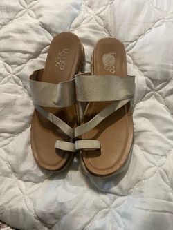 Franco Sarto Strappy Wedge Sandals