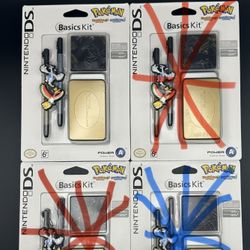 New! Pokémon DS Collector Accesories Kit