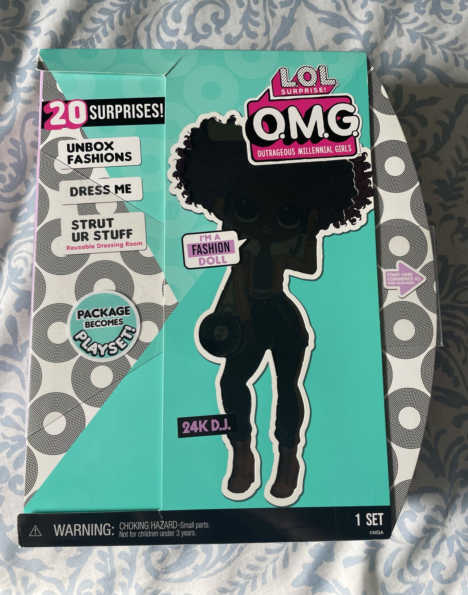 LOL Surprise OMG 24K DJ Doll Brand New In Box 