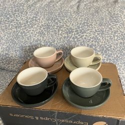Espresso Cups And Saucers