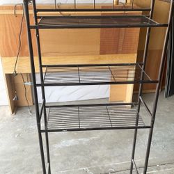 Over-the-Toilet Bathroom Storage Rack – Metal