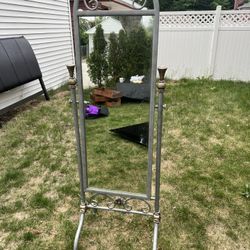 Vintage Standing Floor Mirror 