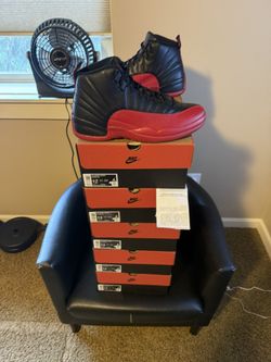  Brand new Air Jordan Flu Game  12’s sizes 12-14with original box and proof of purchase. No trades 