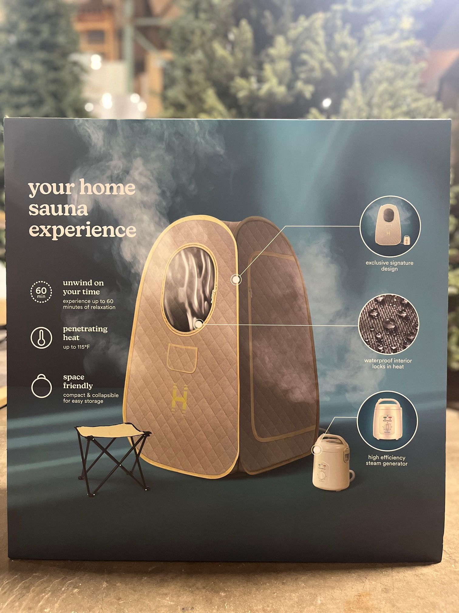 Homedics Saunazen Portable Steam Sauna