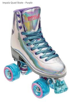 Impala Hologram Roller Skates Women’s Size 9