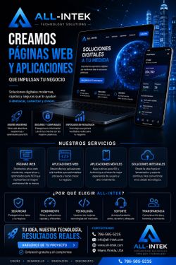 Diseño de paginas web y aplicaciones