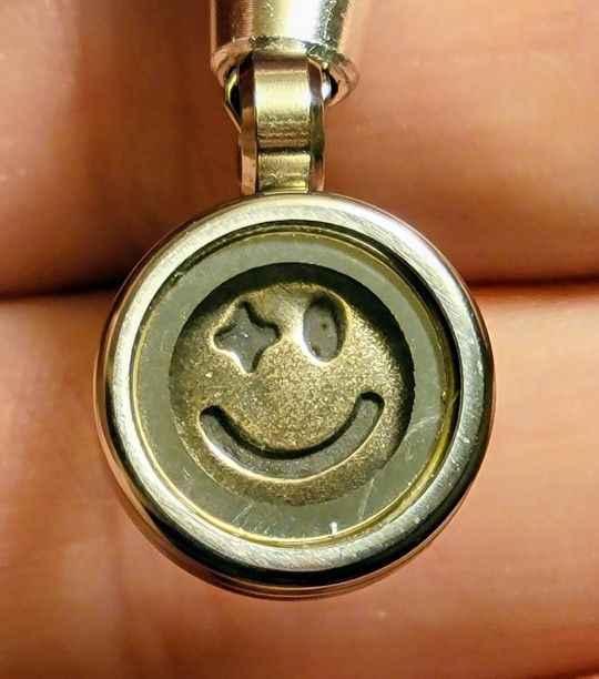 Starry Eyed Pendant - NEW - 15MM - SOLID 999 FINE SILVER