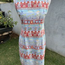 PreOwned Reyn Spooner Multicolored Hawaiian Dress Women's Small