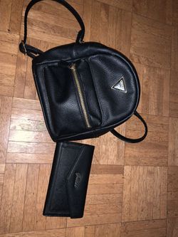 Guess Backpack and Wallet