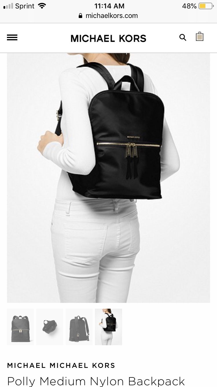 MICHAEL KORS POLLY MD SLIM BACKPACK for Sale in Hanover Park IL