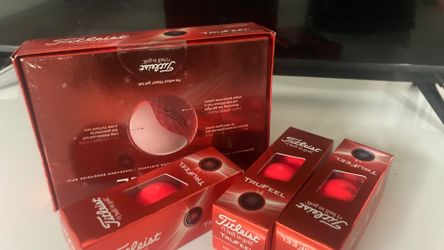 New Titleist golf balls