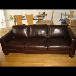 Leather Couch