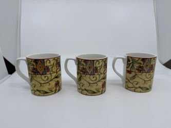 Royal Doulton Everyday Cinnabar Mugs Set Of 3