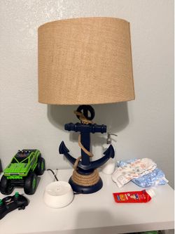 Sailor, beach lamp
