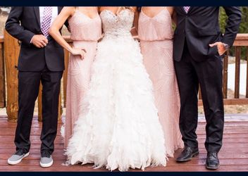 YSA STUNNING WEDDING/bridal Dress Size 6