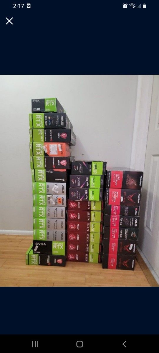 Selling GPUs!