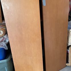 Solid wood shelf/cabinet