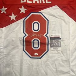 Custom Autographed Jersey