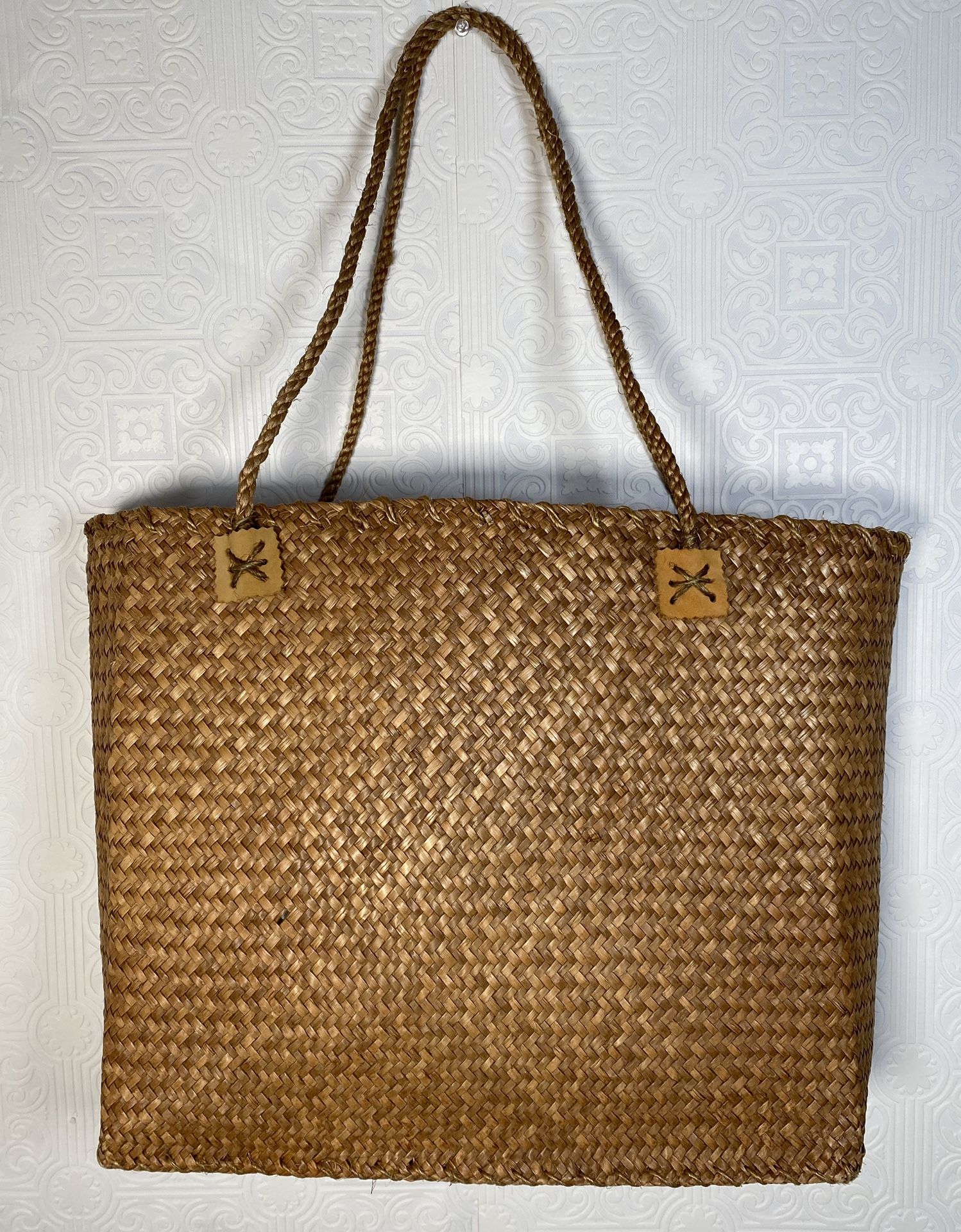 Straw Tote Bag