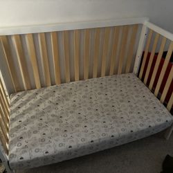 Crib With Mattress 