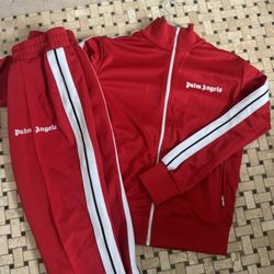 Red Palm Angels Tracksuit Set Small