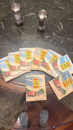 Vintage 1(contact info removed) Top saver booklets