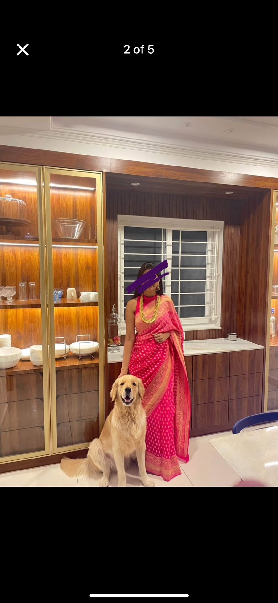 Khaddi Banarsi georgette Saree