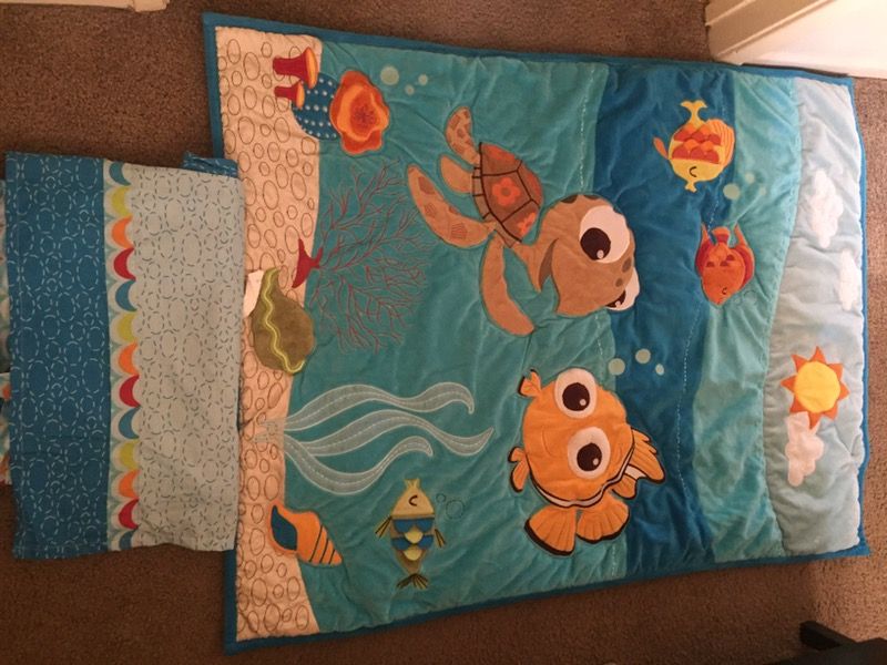 Finding Nemo 3pc crib set