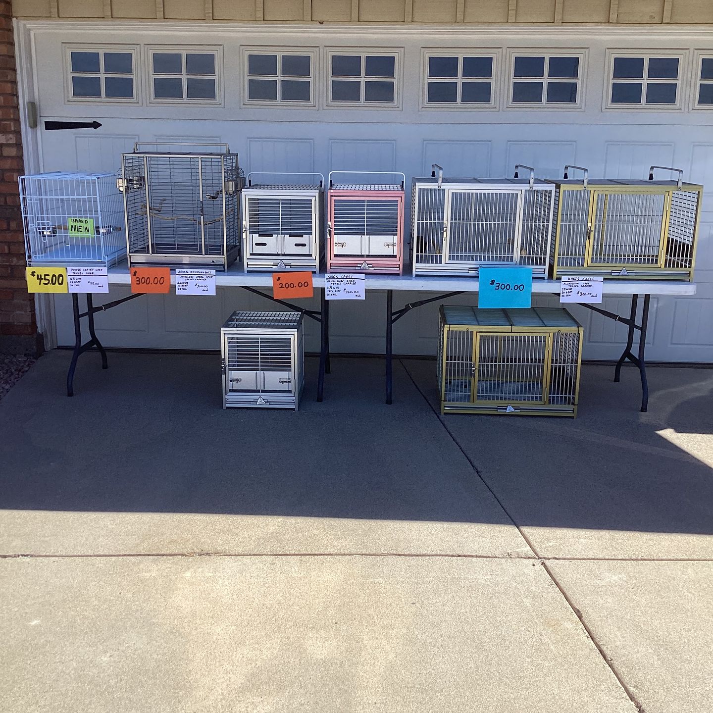 Bird / Parrot / Travel Carriers / Cages