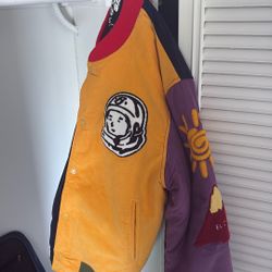 billionair boys varcity jacket XL